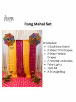 Rang Mahal Set - The Decor Cycle
