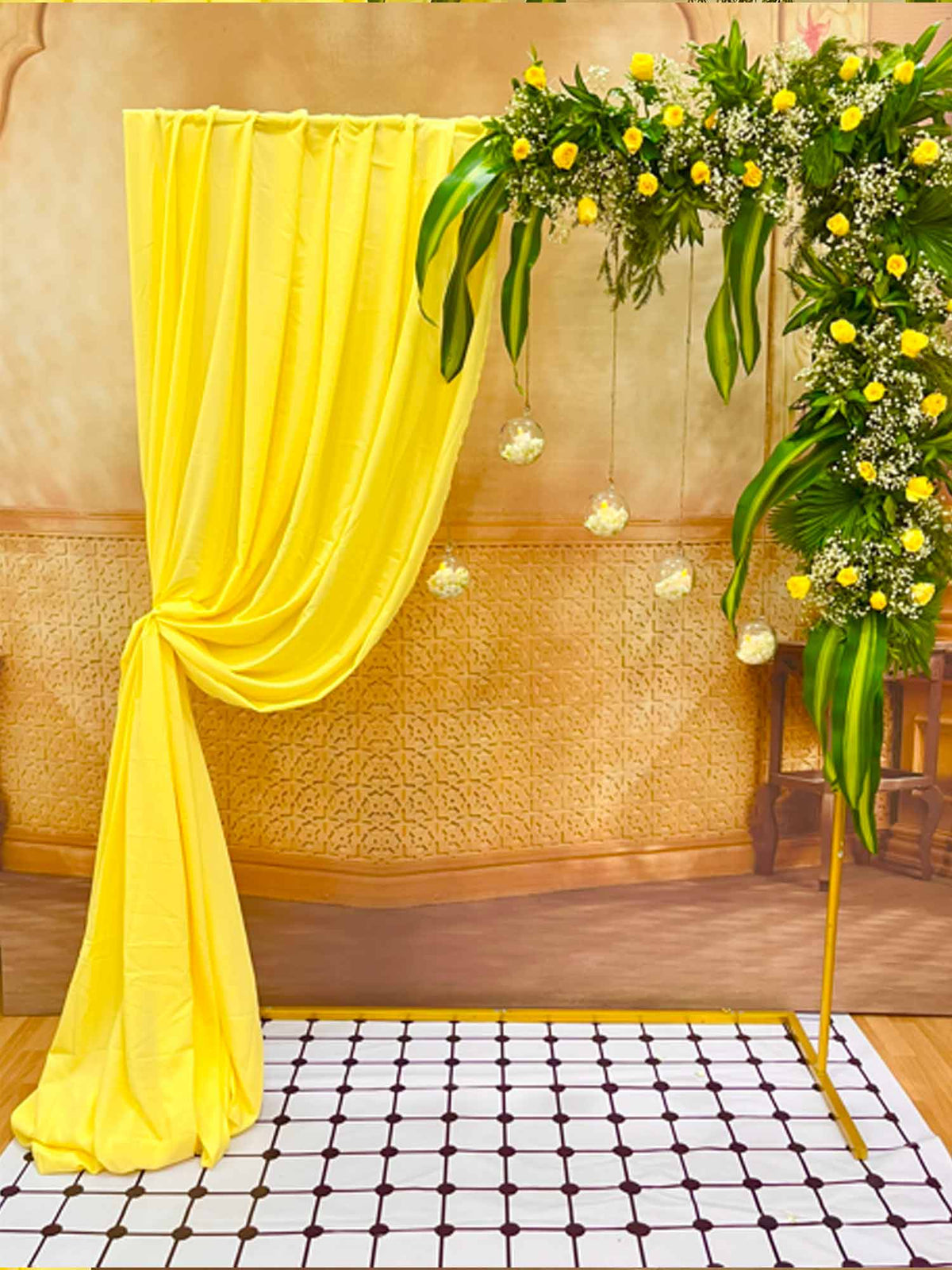 White Floor Covering