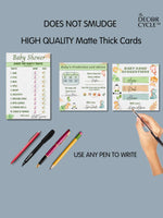 The Decor Cycle, 3 in 1 Games, Combo Offer, Baby Shower, Safari Theme - The Decor Cycle