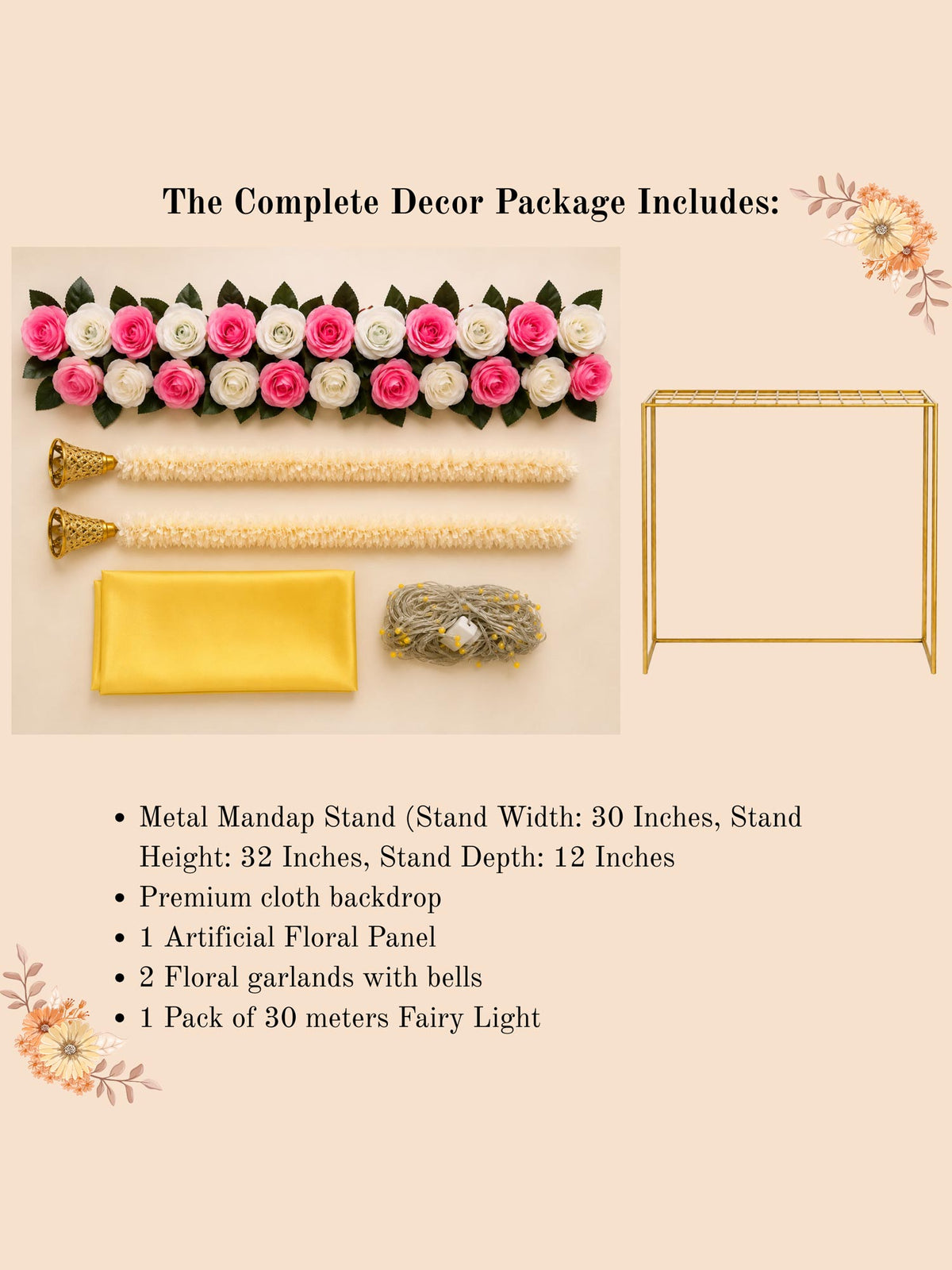Royal Mandap Decoration Package