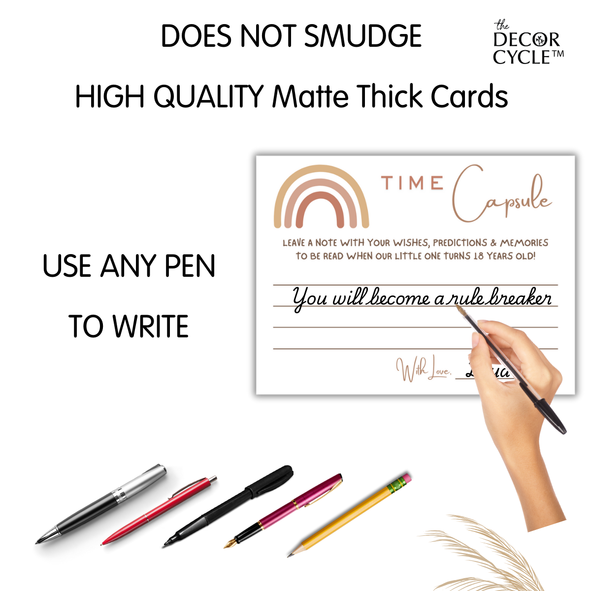 Time Capsule Cards - The Decor Cycle