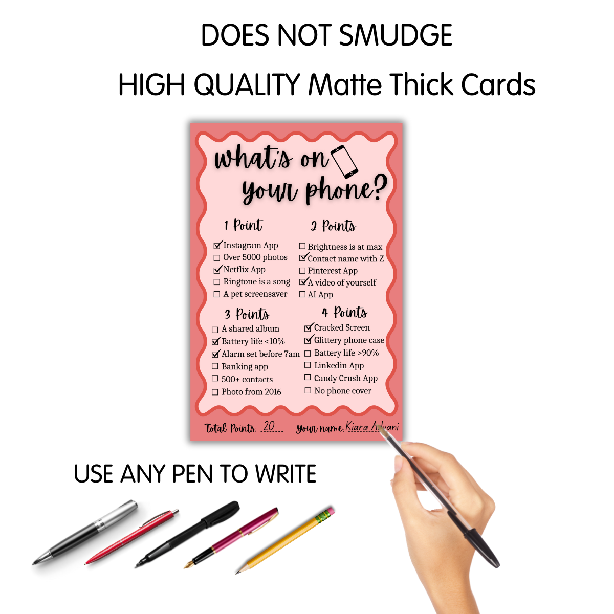 What's in your Phone