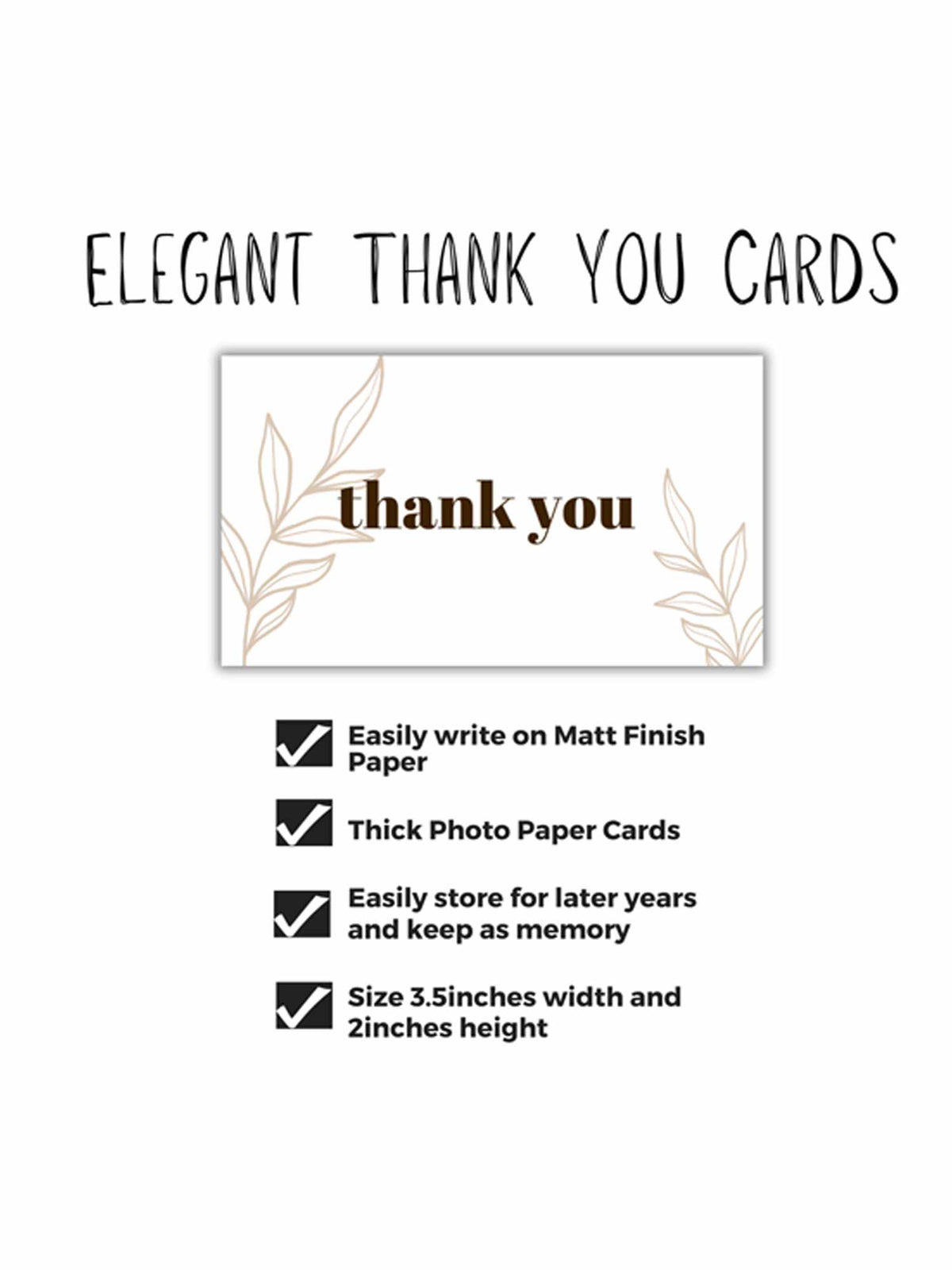 Thank you Cards - The Decor Cycle