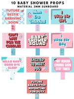 Baby Shower Photo Props