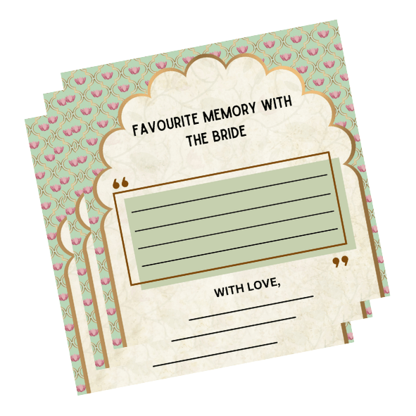 Favorite Memories with Bride - The Decor Cycle