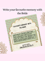 Favorite Memories with Bride - The Decor Cycle