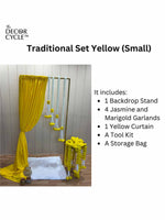 Traditional Set Yellow (Small) - The Decor Cycle