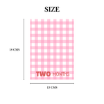 Baby First Birthday Photo Banner – Monthly Milestone Garland (0–12 Months)