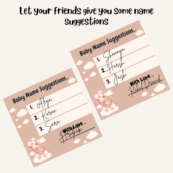 Baby Name Suggestions, Teddy Bear Theme - The Decor Cycle