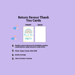 Thank You Cards for Birthday Celebration