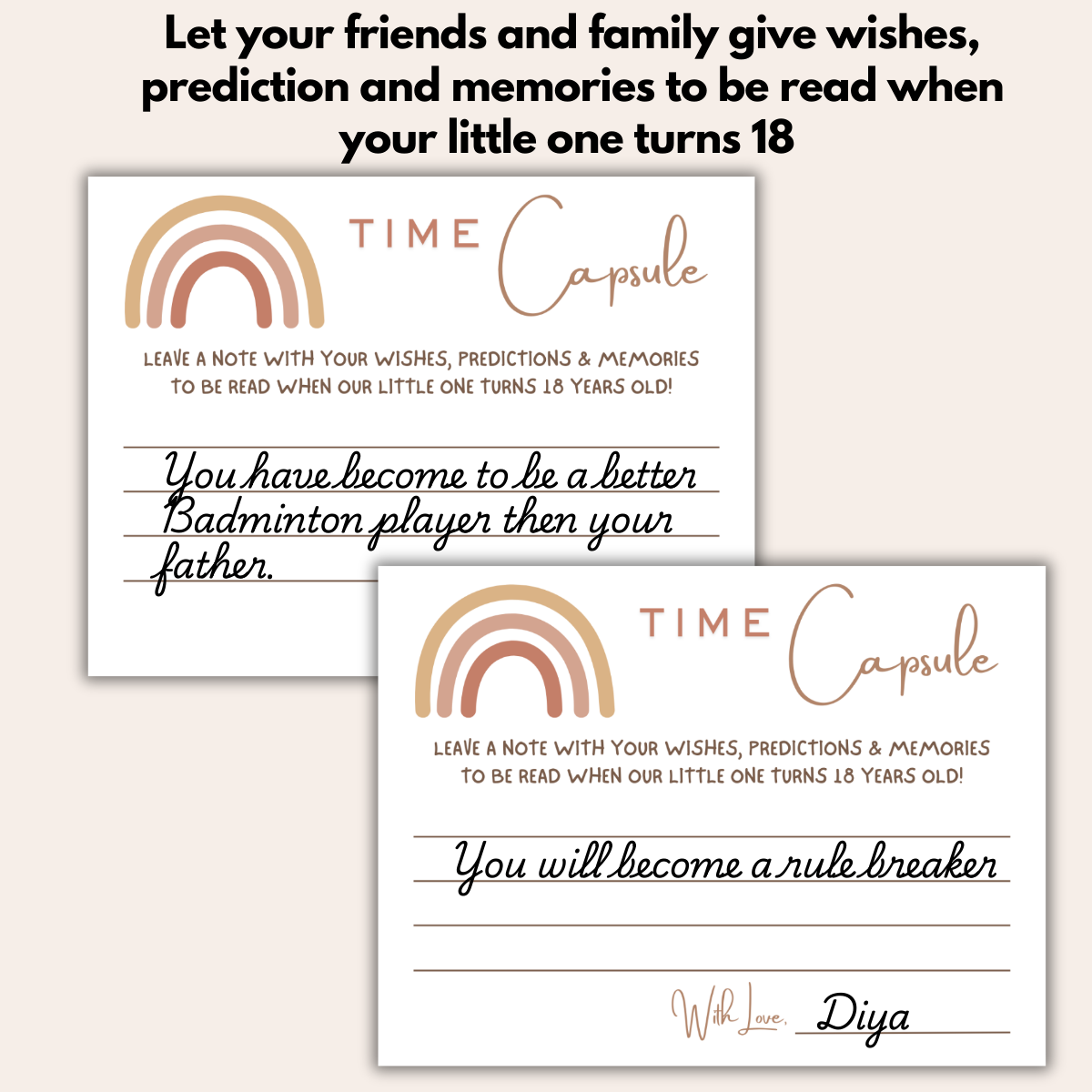 Time Capsule Cards - The Decor Cycle