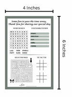 Puzzle Cards for all Events - The Decor Cycle