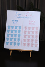 What will it be, Girl or Boy? Board (Romper)