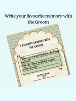 Favorite Memories with Groom - The Decor Cycle