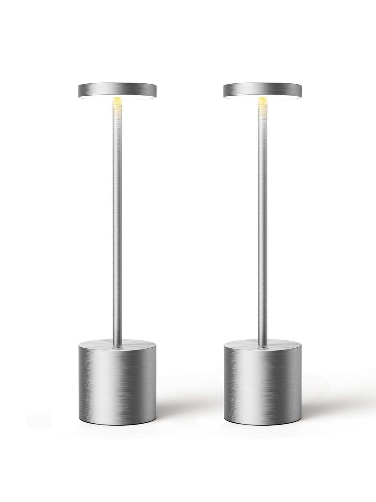 Cordless LED Table Lamp – Rechargeable Touch Lamp with Dimming & 3 Colour Modes (2 Pack)