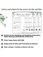 Advice and wishes for the couple to make your Wedding - The Decor Cycle