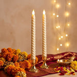 Spiral Tapered Candles
