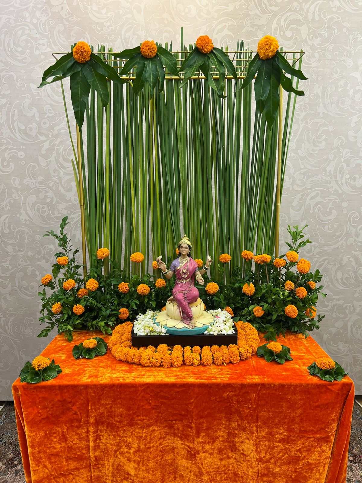 Pooja Backdrop Stand