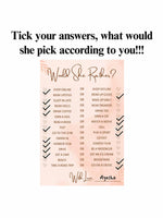 Bridal Shower Combo Cards - The Decor Cycle