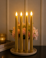 Gold Tapered Candles