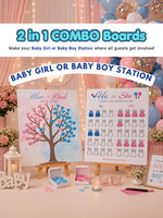 Girl or Boy Combo games of 2 (Create a He or She Station)
