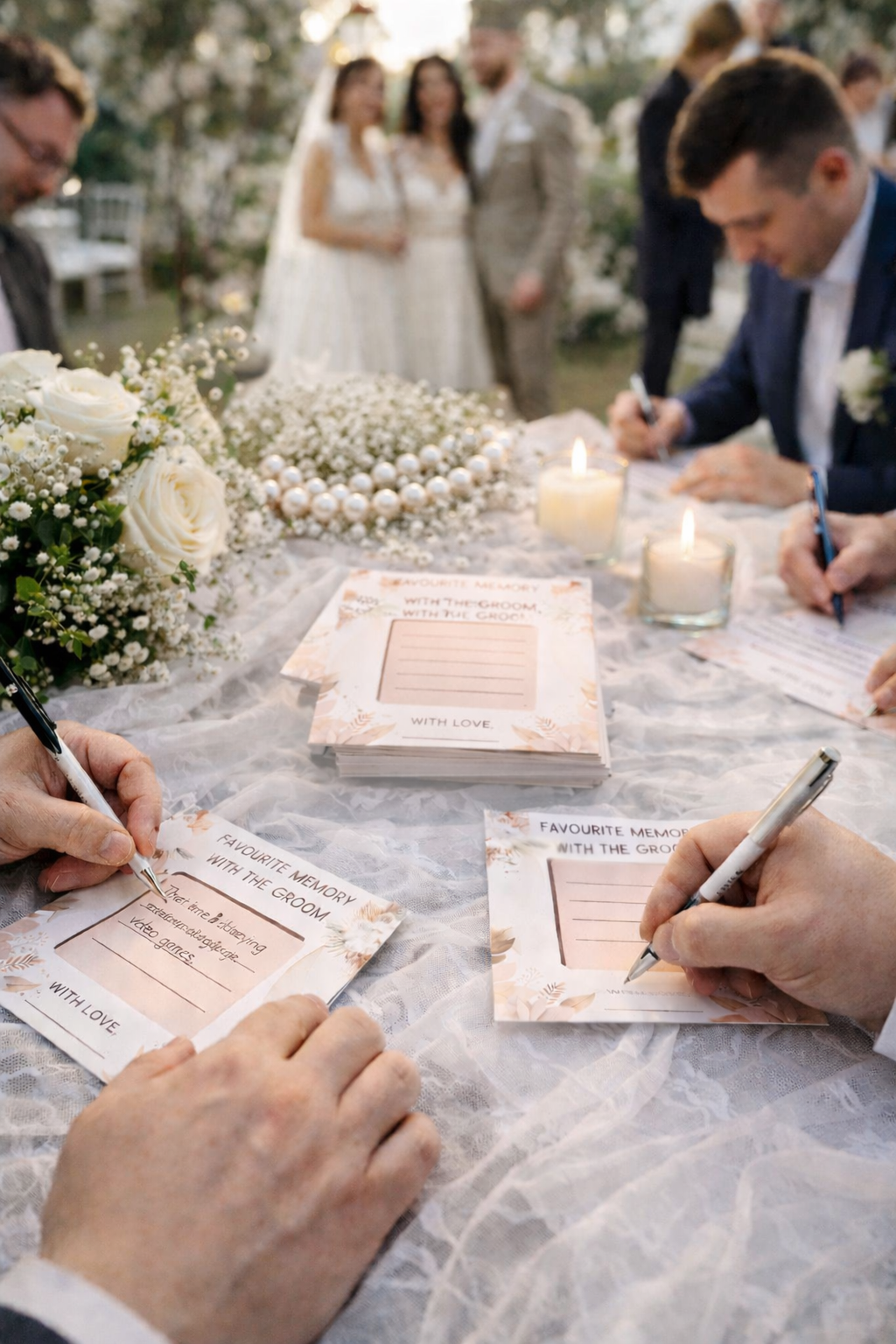 Favorite Memories with Groom, Boho Theme