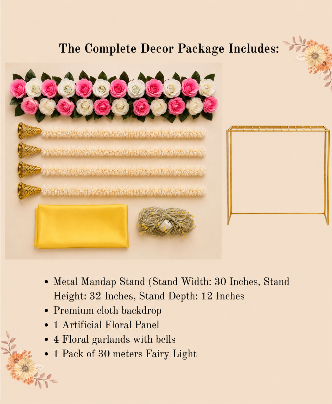 Royal Mandap Decoration Package