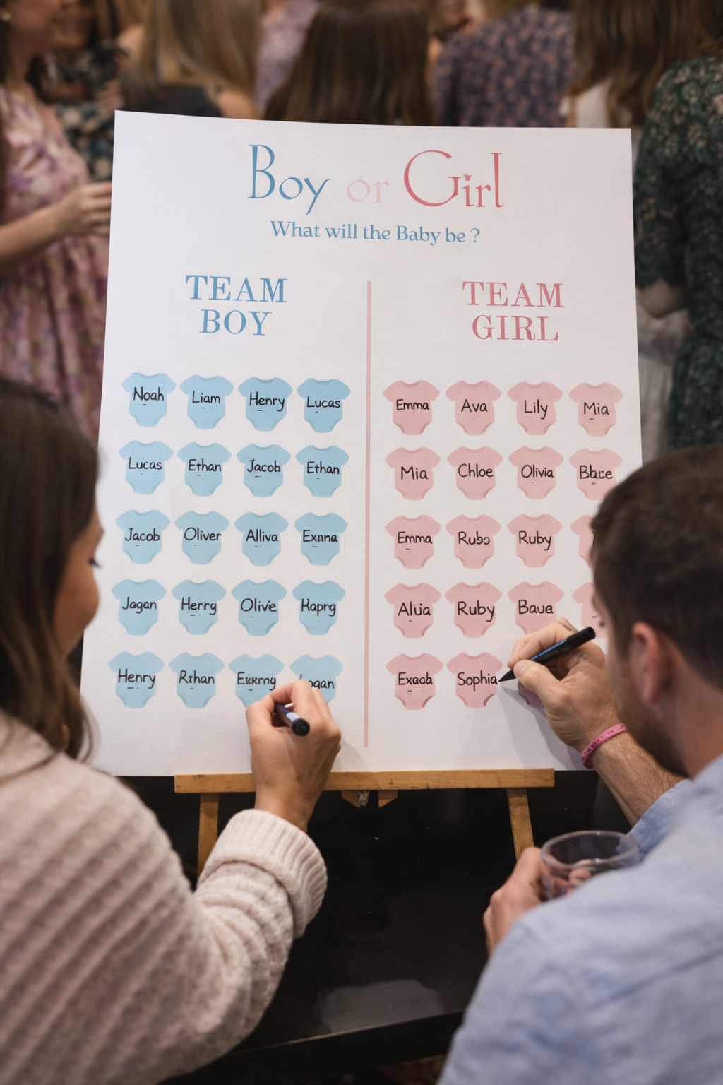 What will it be, Girl or Boy? Board (Romper)