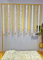 Yellow Tassels and Jasmine Bell Combo - The Decor Cycle