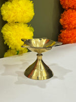 Traditional Brass Diya for Pooja - The Decor Cycle