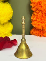 Handcrafted Brass Pooja Bell (Small) - The Decor Cycle