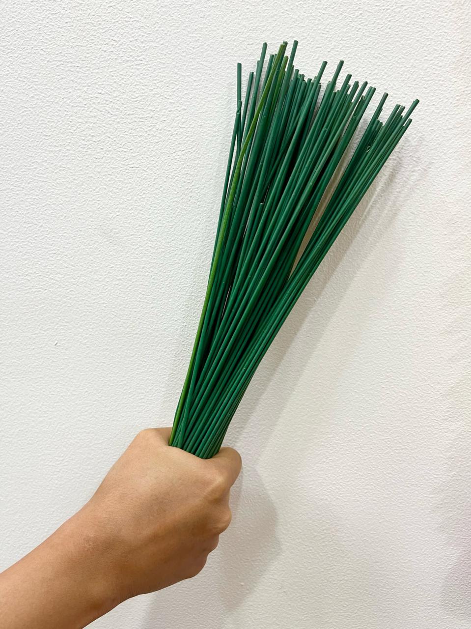 Green Floral Wire