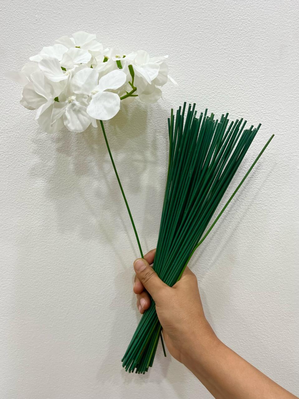 Green Floral Wire