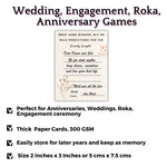 Wisdom, Wit or Prediction Cards for the Couple (Boho Theme) - The Decor Cycle