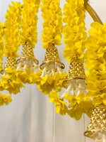 Yellow Tassels Circle Decor Set - The Decor Cycle
