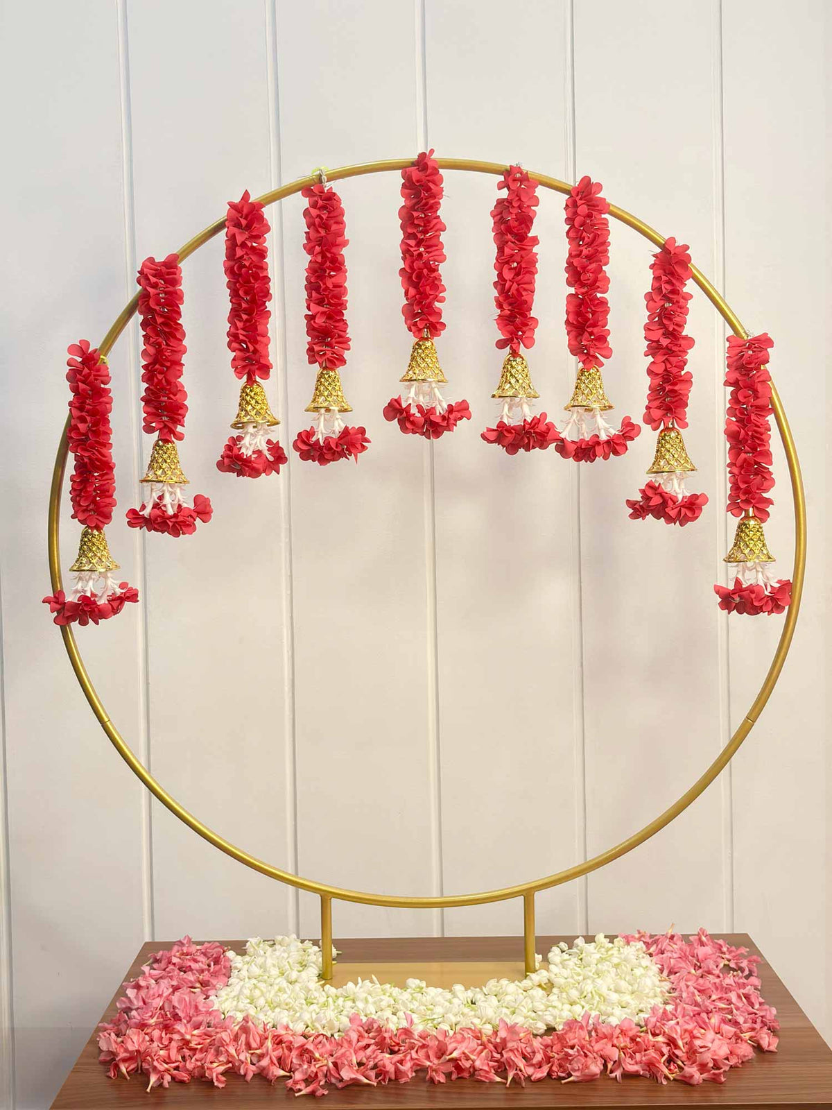 Pink Tassels Circle Decor Set - The Decor Cycle