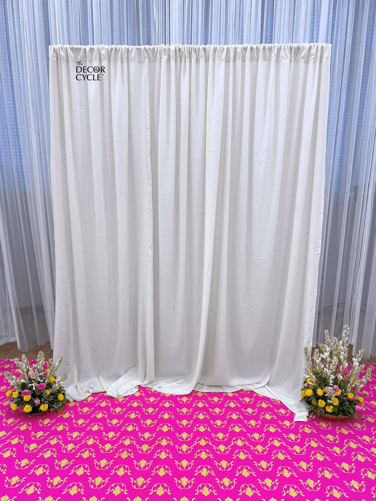 Off-White Drape - The Decor Cycle