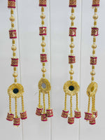Maroon Cylindrical Tassels