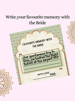 Favourite Memories with Bride and Groom - The Decor Cycle