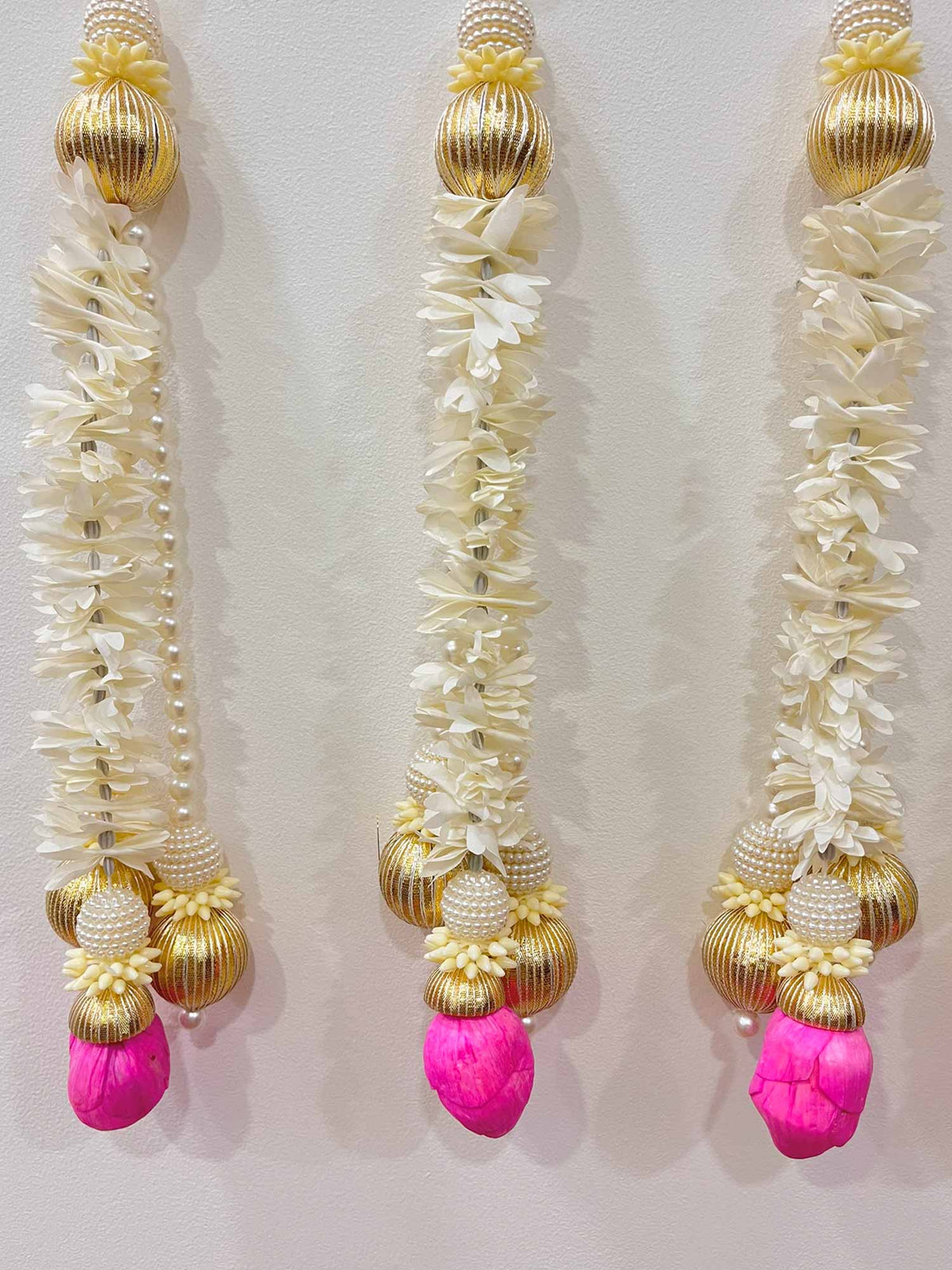 Pearl and Lotus Tassels