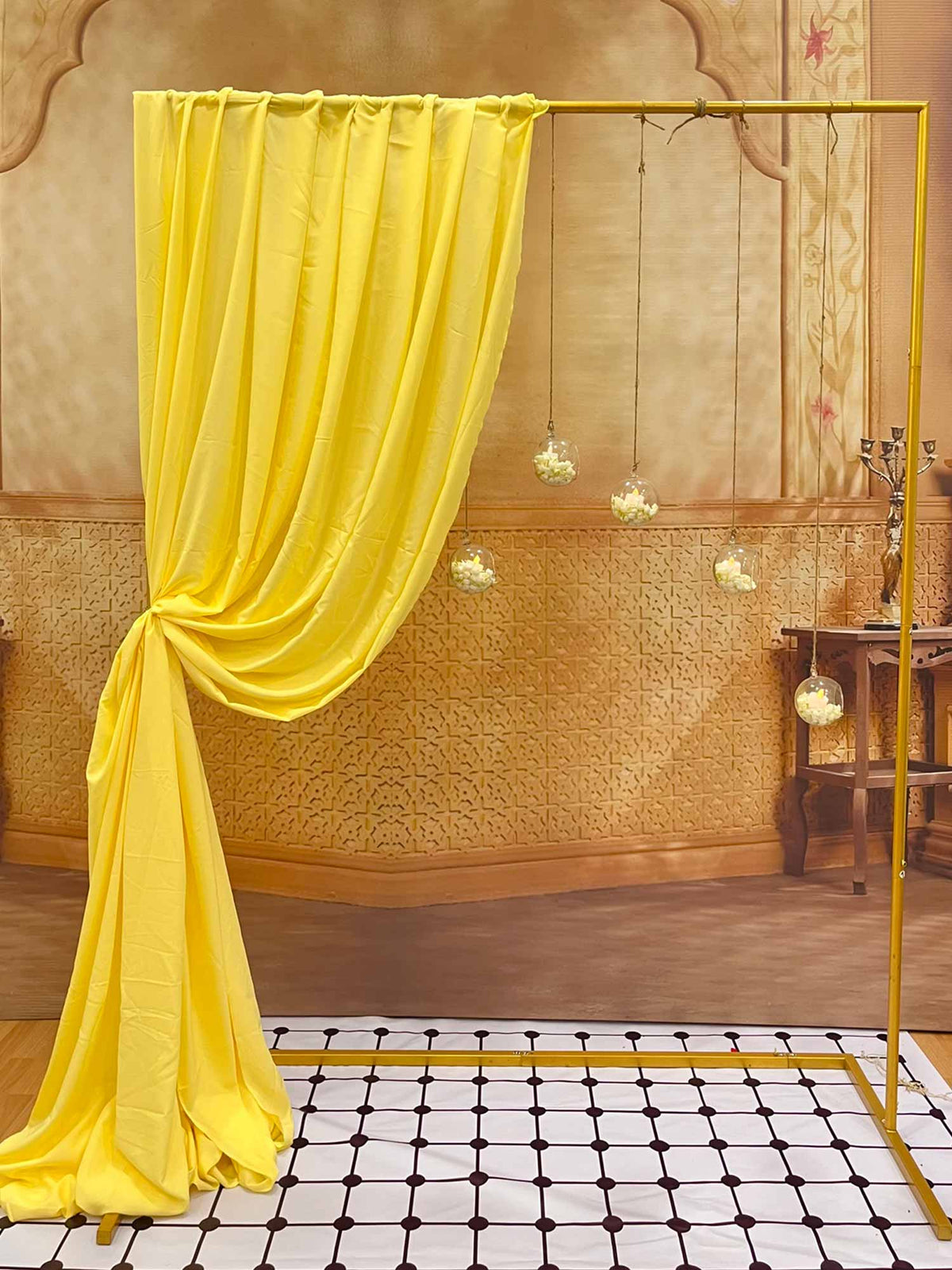 Butter Yellow Drape - The Decor Cycle
