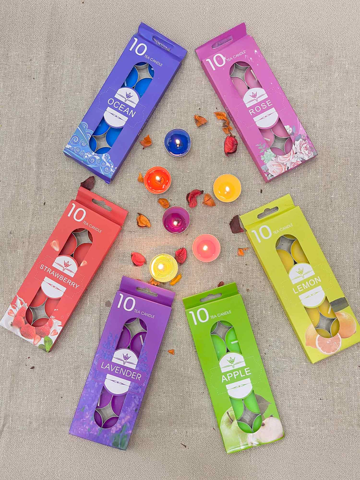 Scented Tealights- Pack of 6