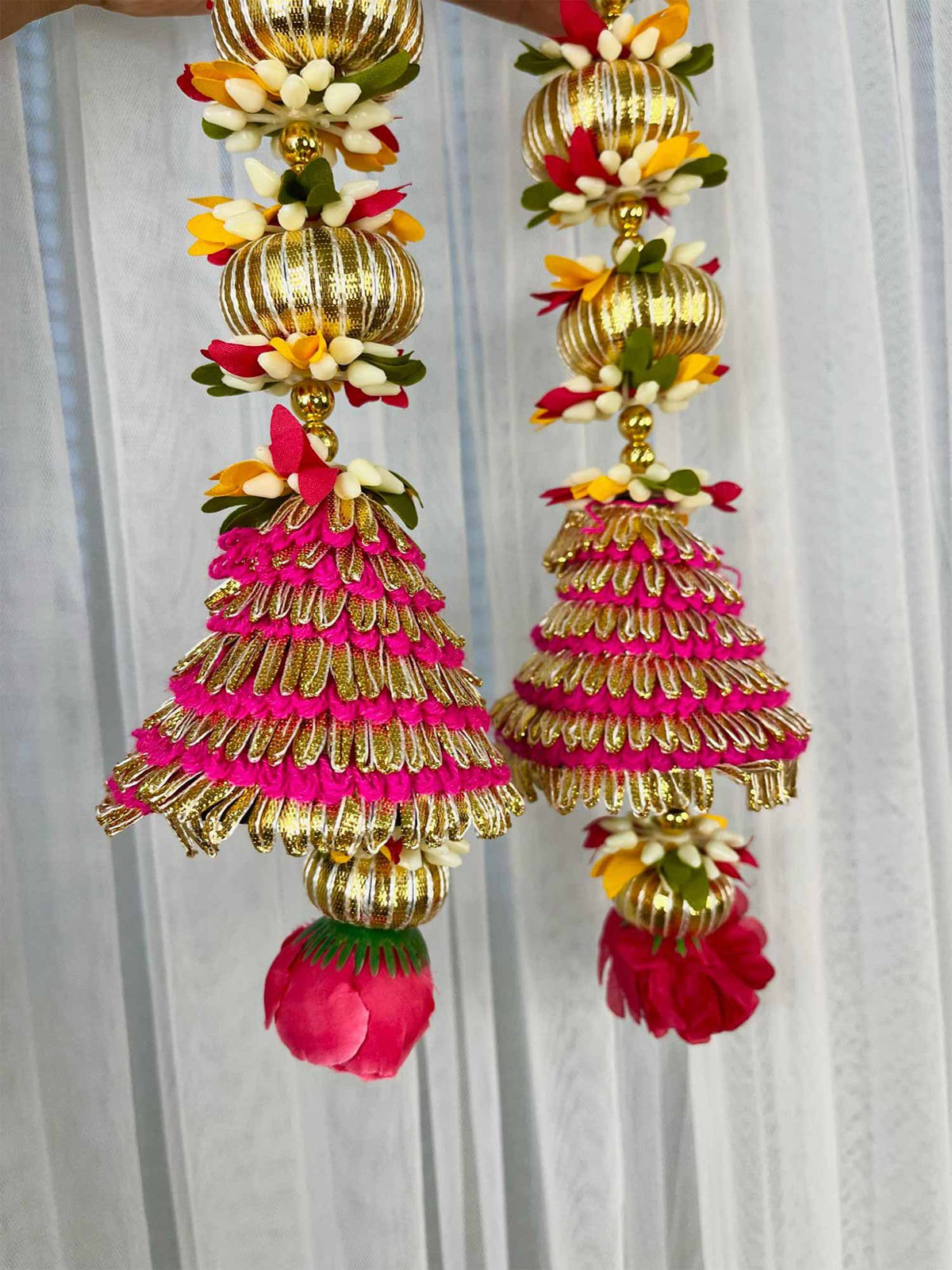 Cone Tassels (Pink) - The Decor Cycle