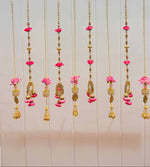 Pearl Flower and Mirror Tassels Combo
