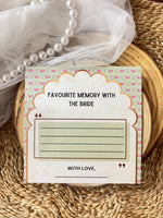 Favorite Memories with Bride