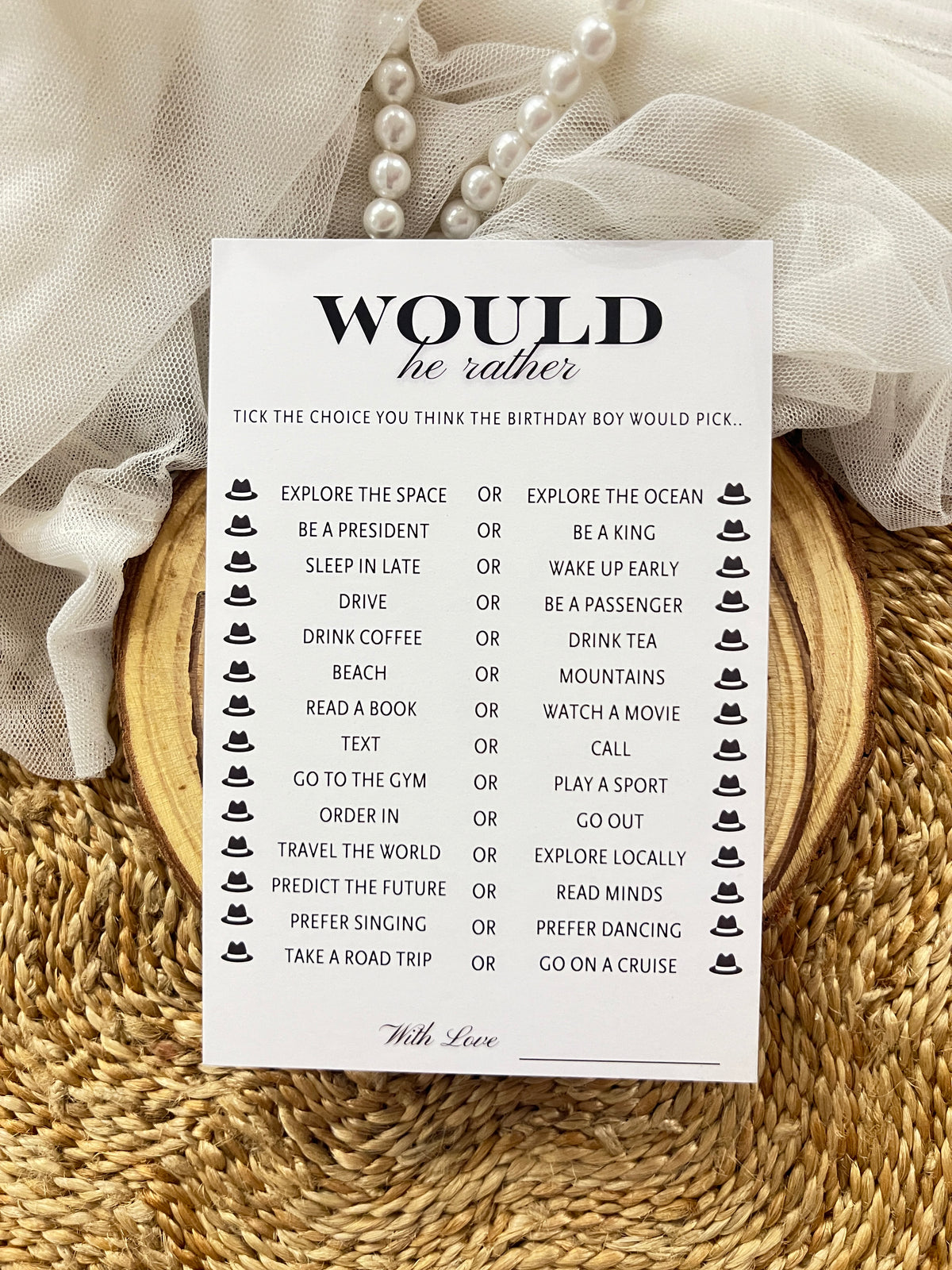 Would He Rather Cards