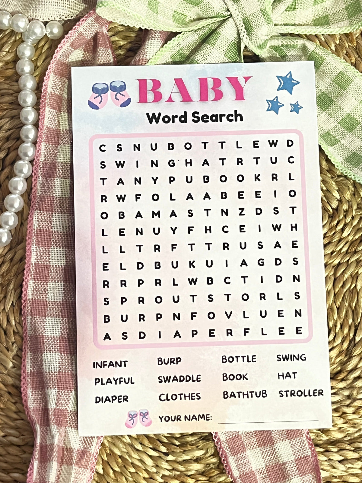 Baby Word Search