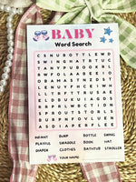 Baby Word Search
