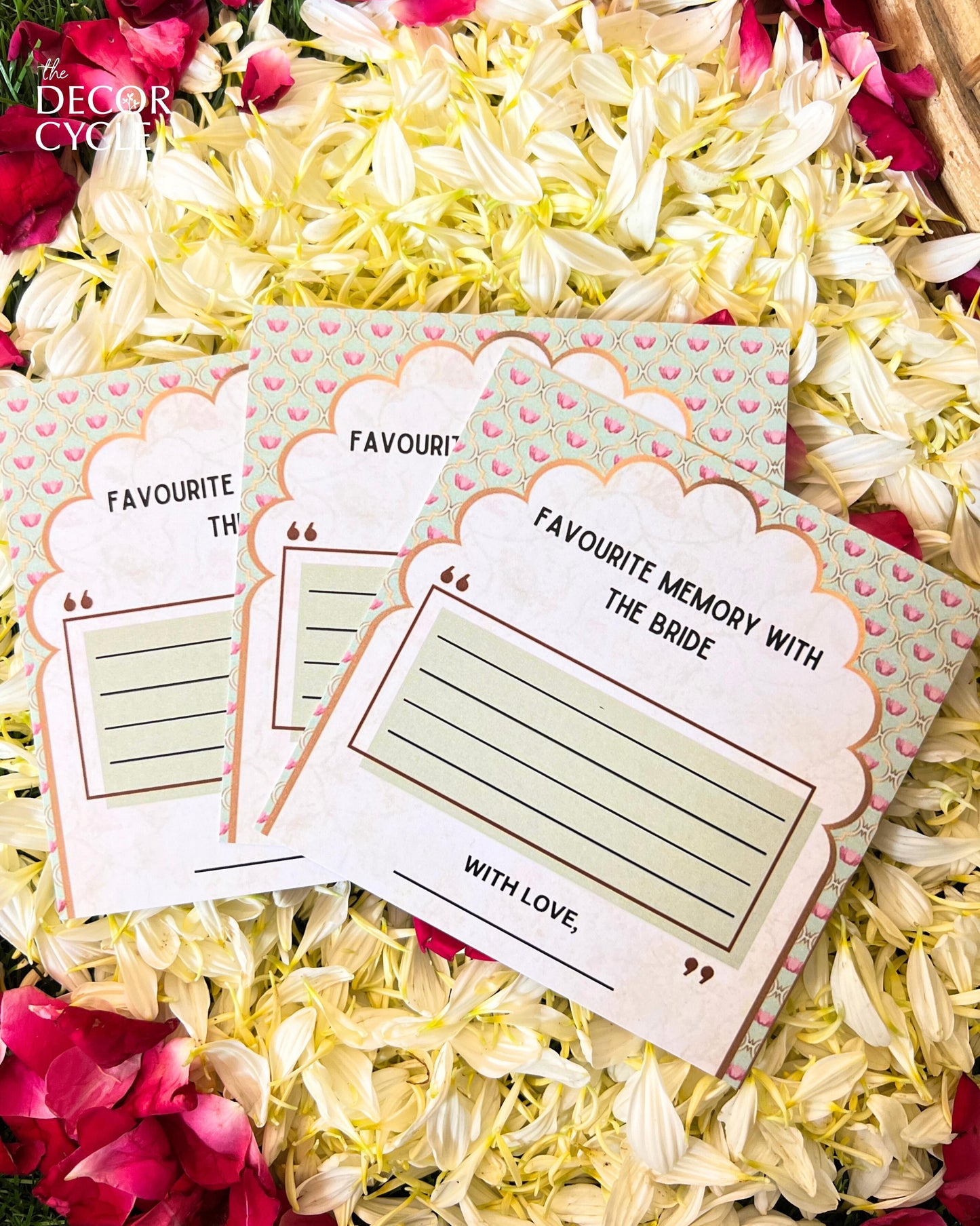 Favorite Memories with Bride - The Decor Cycle