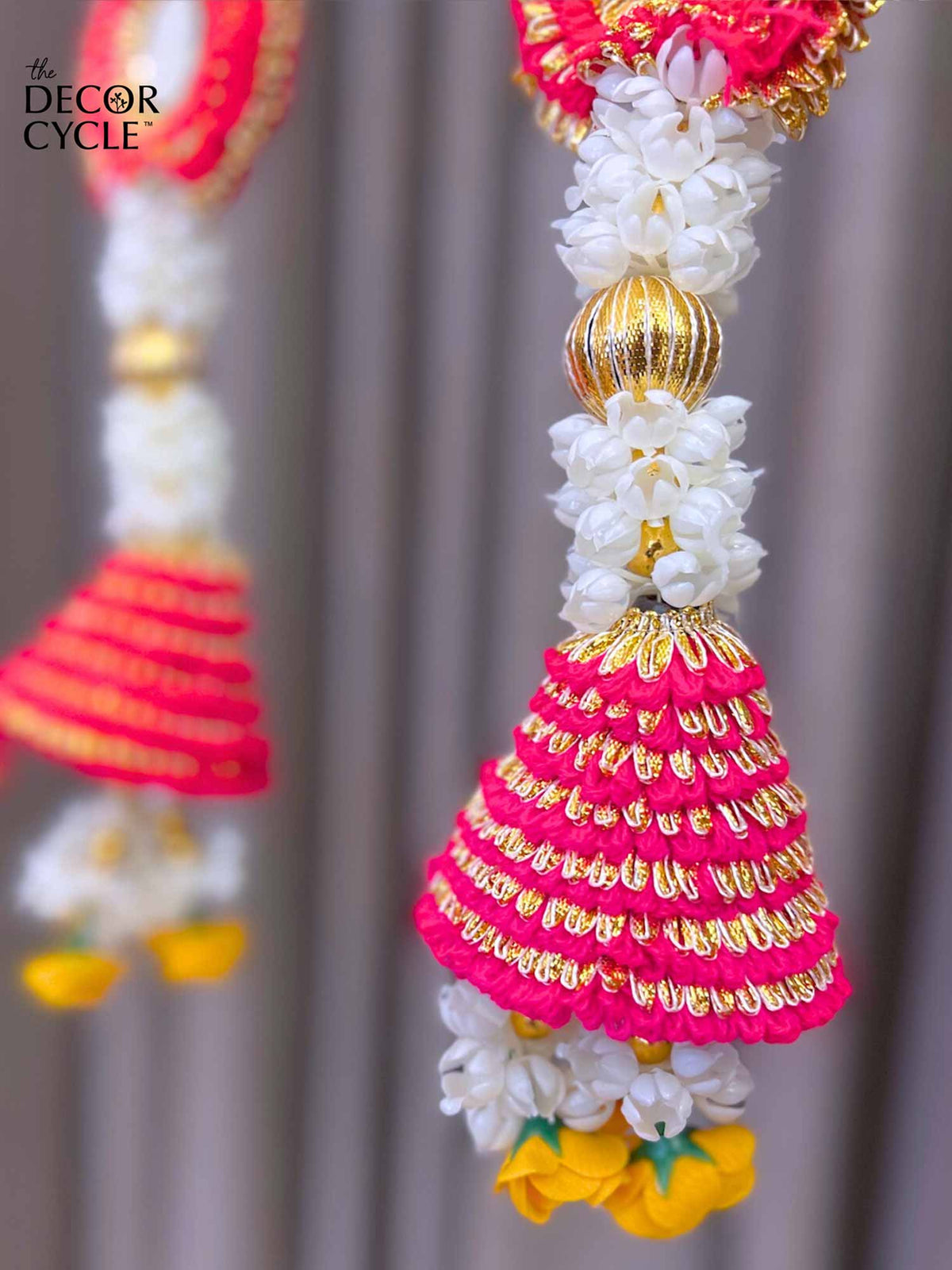 Cone Mirror Tassles (Big) - The Decor Cycle